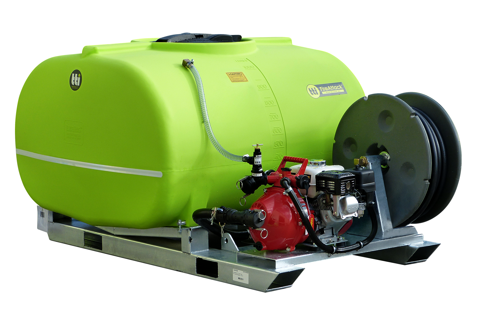 1000L FireAttack™ Deluxe Slip-On Skid Fire Fighting Unit | TTi