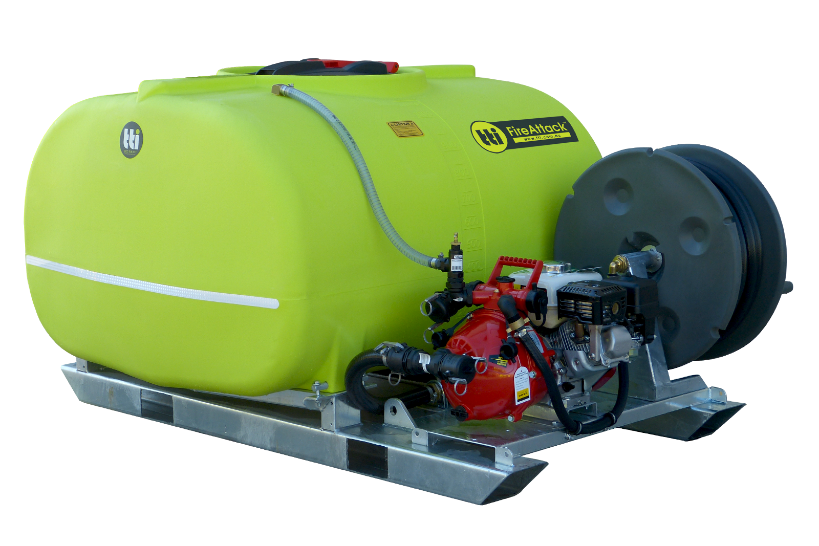 1500L FireAttack™ Deluxe Slip-On Skid Fire Fighting Unit - Trans Tank ...